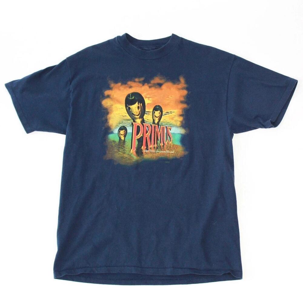1997 Primus Taming The Beast Tour Tee - Navy